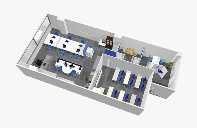 イメージをカタチに。無料レイアウト作成可能